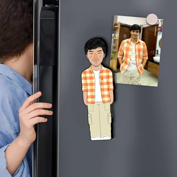 Personalized Fridge Magnet - Adding Colors To Life